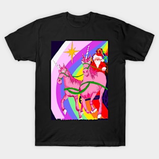 Unicorn Sleigh T-Shirt